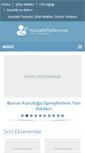 Mobile Screenshot of hastaliktedavi.net